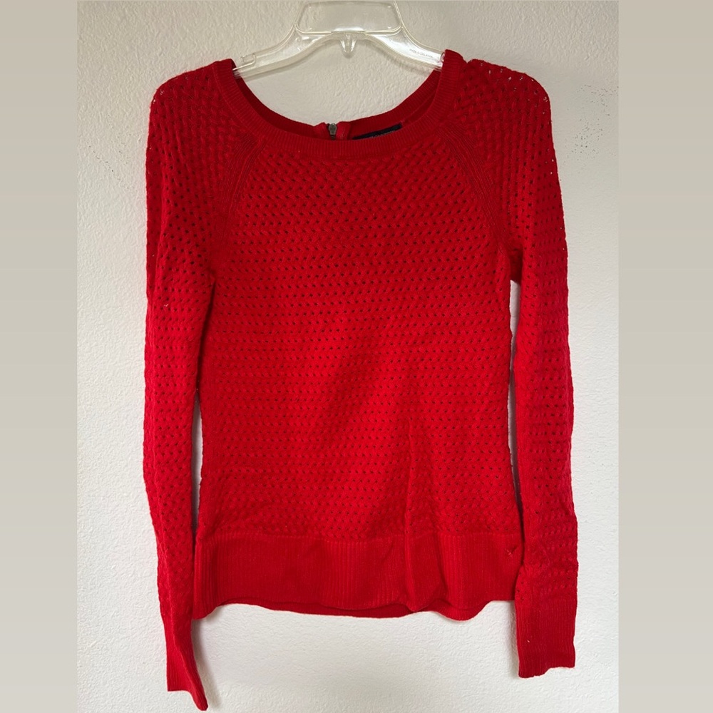 Red American eagle sweater size XS